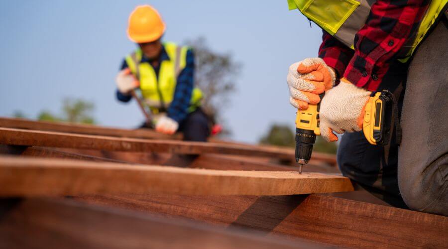 Professional residential roofers in Justin, TX